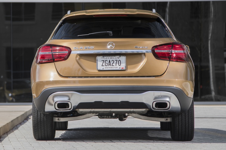 2019 Mercedes-Benz GLA 250 4MATIC from a rear view